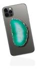 Clip Celular Com Pedra Energética Ágata Para Suporte P/ Dedo