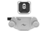 Clip de câmera Peak Design Capture V3 Silver com placa
