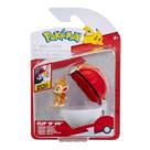 Clip Go Poke Bola e Figura Pokemon Chimchar E Repeat Ball (3427)