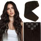 Clip in Hair Extensions Ve Sunny Real Human Hair 14 polegadas Clip in Hair Extensions Ve Sunny Real Human Hair 14 polegadas