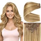 Clip in Hair Extensions Ve Sunny Real Human Hair 40cm Clip in Hair Extensions Ve Sunny Real Human Hair 40cm