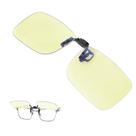 Clip on Blue Light Blocking Glass Lens Over Prescription