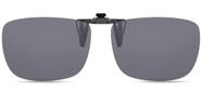 Clip On Óculos de Sol CAXMAN Polarizados UV400 Lentes Cinza Flip Up
