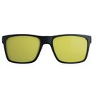 Clip On Para Armação Hb Switch 0339 Preto Fosco Lente Amarelo Night Drive Polarizada