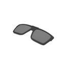 Clip On Para Armação Mormaii Hover W6160a1401 Preto Fosco Lente Cinza