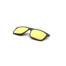 Clip On Para Armação Mormaii Swap 4 ou 6 w6112a1404 Preto Fosco Lente Amarela Night Drive