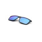 Clip On Para Armação Mormaii Swap 4 ou 6 w6112a1497 Preto Fosco Lente Azul Espelhada