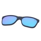 Clip On Para Armação Mormaii Swap Infantil w6141k3397 Azul Fosco Lente Azul Espelhada