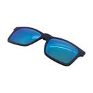 Clip On Para Armação Mormaii Swap M6057 Azul Fosco Lente Azul Espelhado Polarizada -