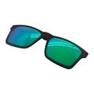 Clip On Para Armação Mormaii Swap M6057 Preto Fosco Lente Verde Espelhada Polarizada - Clip On Para Armação Mormaii Swap M6057 Preto Fosco Lente Verde Espelhada Polarizada -