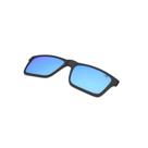 Clip On Para Armação Mormaii Swap Ng 2 w6153a1483 Preto Fosco Lente Azul Espelhada Polarizada