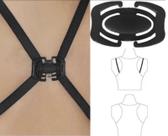 Clip para alças Kit com 3 Clips para alças do sutiã Largo