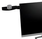 Clip para Documentos para Soporte de Monitor 3M DH240MB Negro, Capacidad 30 Hojas