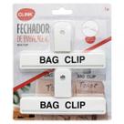 Clip Para Fechar Embalagens 2 Pçs 15,5cm - CK4636