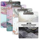 Clipboard Better Office Products Fashion A4 Letter, pacote com 4 Clipboard Better Office Products Fashion A4 Letter, pacote com 4