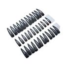 Clipe De Cabelo Com Borla Preta, 36 Peças Para Adultos E Crianças, Acessórios Decorativos Para