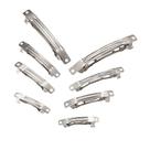 Clipe de cabelo FASHEWELRY Iron Blank French Barrette 100 unidades