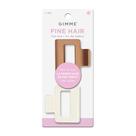Clipe de cabelo GIMME Fine Hair Square Claw Clips, pacote com 2