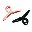 Clipe de cabelo GIMME Loop Claw Duo antiderrapante preto e castanho