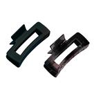 Clipe de cabelo GIMME Retangle Claw Duo Velvet Finish, pacote com 2