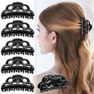 Clipe de cabelo RC ROCHE ORNAMENT Vintage French Barrette 6 unidades