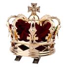 Clipe de cabelo Red Crown PRETYZOOM 3D Design em plástico leve