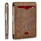 Clipe de dinheiro Wallet RUNBOX Slim Bifold com bloqueio de RFID