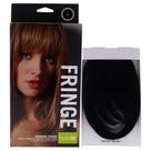 Clipe de franja moderno para extensão de cabelo, penteado, em preto Bang R1
