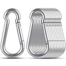 Clipe de mosquetão KATUMO 304 em aço inoxidável Spring Snap Hook 2 polegadas