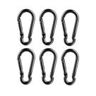 Clipe de mosquetão Spring Snap Hooks DELSWIN M8 8 cm 500 kg 6 unidades Clipe de mosquetão Spring Snap Hooks DELSWIN M8 8 cm 500 kg 6 unidades