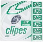 Clipe Galvanizado Aco 6/0 C/ 212 Unidades