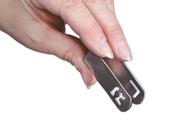 Clipe Marcador Reversível L/D para Raio-X (35,5 cm, 1 unidade, Metal)