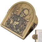 Clipe para caderno Travelers CRASPIRE Vintage Skeleton Skull Clipe para caderno Travelers CRASPIRE Vintage Skeleton Skull