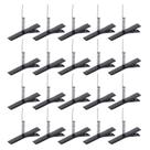 Clipes de cabelo Abaodam Metal Duck Bill 100 unidades para modelar o cabelo