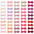 Clipes de cabelo CÉLLOT 25 pares de acessórios de laço rosa de 2"