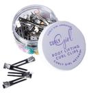 Clipes de cabelo Curly Girl 50 Double Prong Root Lifting x50