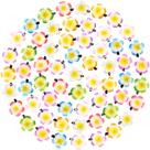 Clipes de cabelo de flores de espuma havaiana Geosar Plumeria 5 cm 100 unidades