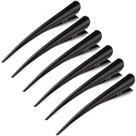 Clipes de cabelo de jacaré GLAMFIELDS, 12,7 cm, metal à prova de ferrugem (pacote com 6) Clipes de cabelo de jacaré GLAMFIELDS, 12,7 cm, metal à prova de ferrugem (pacote com 6)