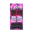 Clipes de cabelo Goody Classic Claw 6 unidades transparentes/marrom/pretos