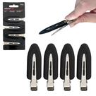 Clipes De Cabelo Maquiagem Presilha Babyliss Pro 4 Unidades
