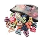 Clipes De Cabelo Oco Em Cores Candy Matte, 20 Peças, Acessórios De Cabelo Estilosos Com Acabamento