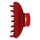 Clipes de cabelo OideGuiing Durable Acetate 10 cm vermelho cereja para cabelo