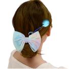 Clipes de cabelo para implante coclear rainbowstar, pacote com 2