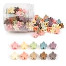 Clipes de cabelo TEBIEKOY Mini Flower, 100 unidades para mulheres, meninas e crianças
