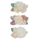 Clipes de cabelo WNYUJOY 3 peças de clipes florais de jacaré para meninas Clipes de cabelo WNYUJOY 3 peças de clipes florais de jacaré para meninas