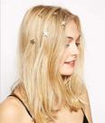 Clipes de cabelo Yean Star Gold Hair Pins, 5 pacotes para mulheres