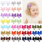 Clipes de cabelo YHXX YLEN, 40 peças, conjunto de laços para bebês e meninas de 3 polegadas Clipes de cabelo YHXX YLEN, 40 peças, conjunto de laços para bebês e meninas de 3 polegadas