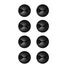 Clipes de cabo adesivos CHEFBEE Black, pacote com 8 suportes de cabo Clipes de cabo adesivos CHEFBEE Black, pacote com 8 suportes de cabo