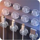 Clipes de cabo Chfeila Dual Spring Cord Organizer, pacote com 12