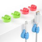Clipes de cabo ItoLeeve Thumb Wall Hooks de silicone 12 unidades